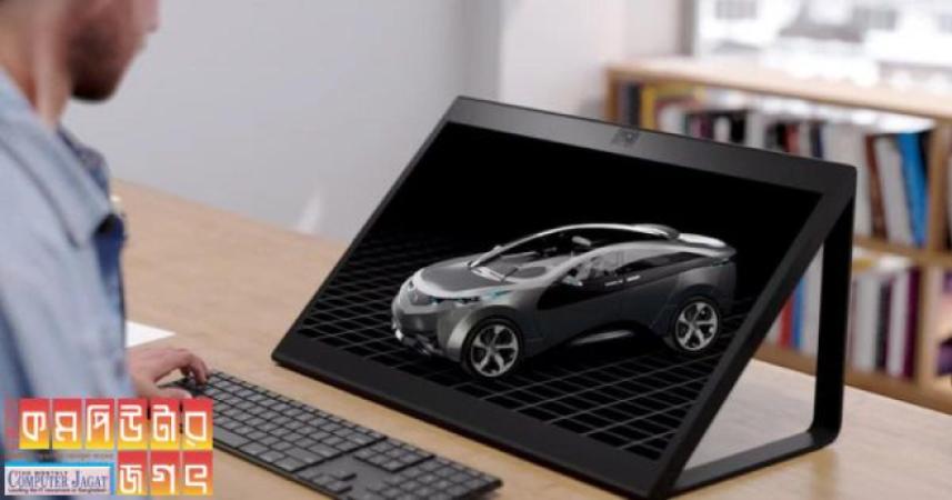 খালি চোখেই ত্রিমাত্রিক ছবি ও ভিডিও দেখা যায় এই মনিটরে