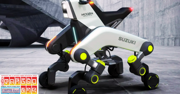 সুজুকির ইলেকট্রিক স্কুটার সিঁড়ি বেয়ে উঠতে পারে