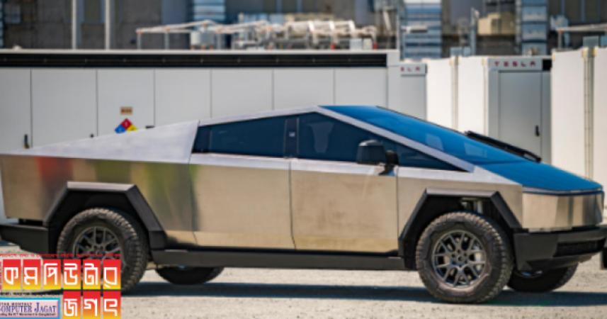 জং ধরার অভিযোগ টেসলার তৈরি সাইবার ট্রাকে