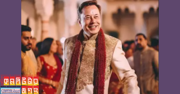 এআই ছবিতে অনন্ত অম্বানীর প্রাক-বিবাহ অনুষ্ঠানে ইলন মাস্ক