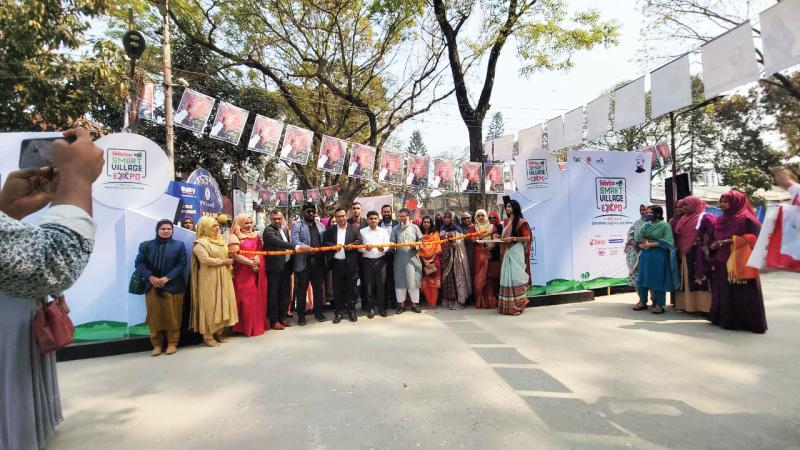 রংপুর টাউন হল মাঠে অনুষ্ঠিত হলো ডিজিটাল পল্লী স্মার্ট ভিলেজ এক্সপো-২০২৪