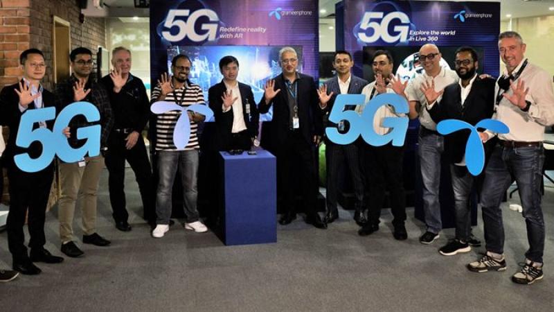 গ্রামীণফোন 5G এর পরীক্ষা করল ঢাকা এবং চট্রগ্রামে