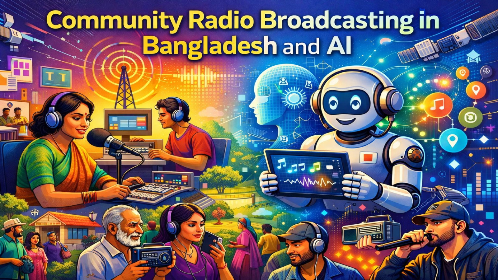 কৃত্রিম বুদ্ধিমত্তা:  কমিউনিটি রেডিও সম্প্রচারকদের জন্য একটি কৌশলগত অগ্রাধিকার