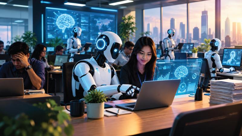 AI Coworker-এর ভয়ংকর বাস্তবতায় বদলাবে অফিস!