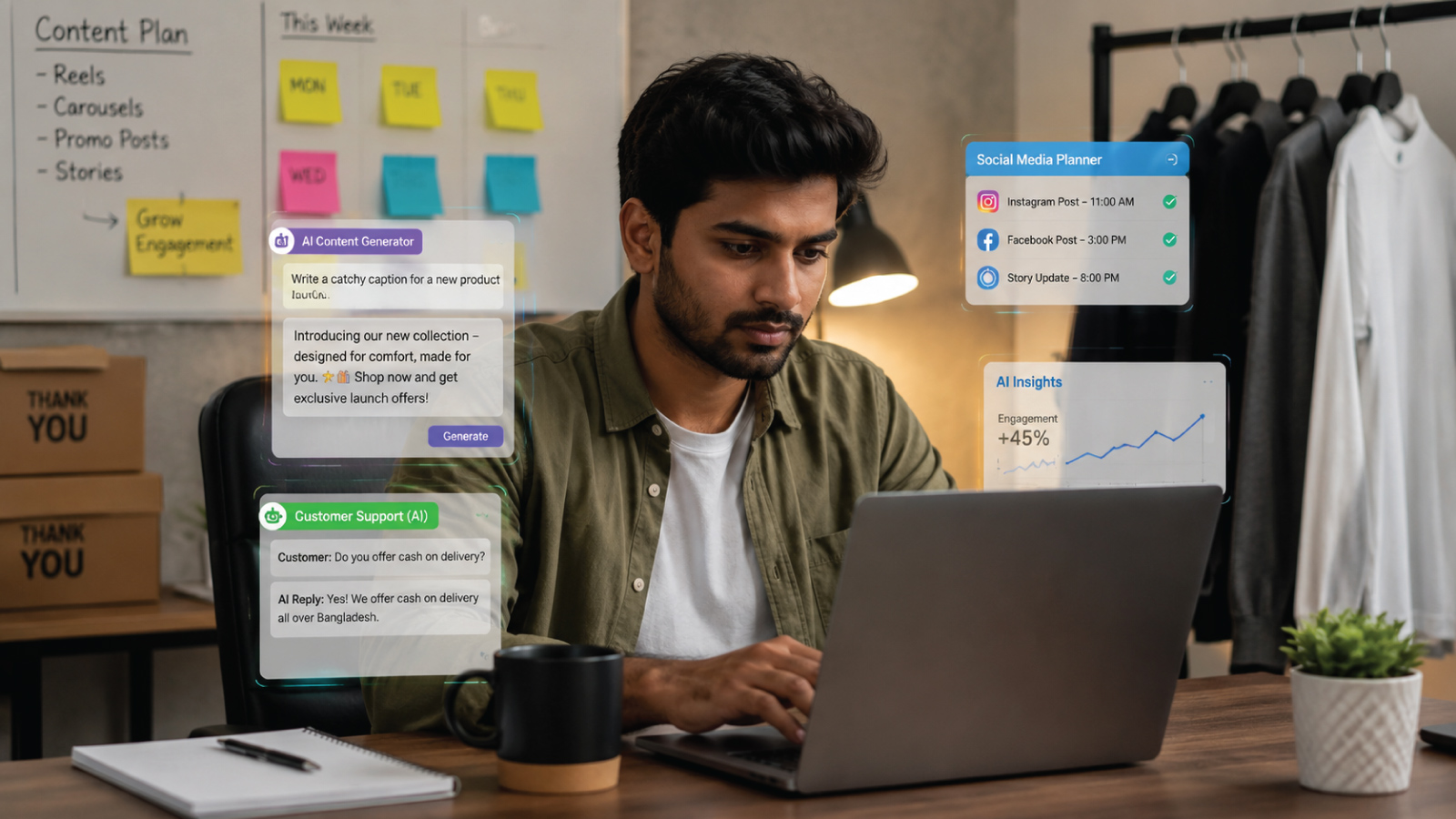 AI দিয়ে একা ব্যবসা চালানো কি সম্ভব? বাংলাদেশে বাস্তব পরীক্ষা