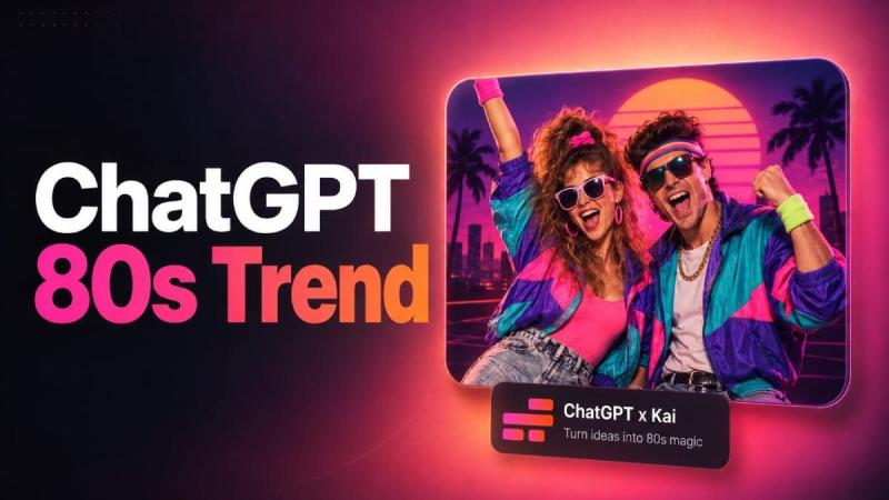 ChatGPT-এর ১৯৮০ দশকের ছবি তৈরির ট্রেন্ডে বিশ্বজুড়ে