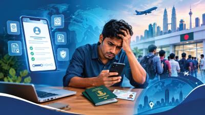 অনলাইনে সেবা, বাস্তবে ভোগান্তি: প্রবাসীদের ডিজিটাল ব্যবস্থায় কোথায় বাধা?