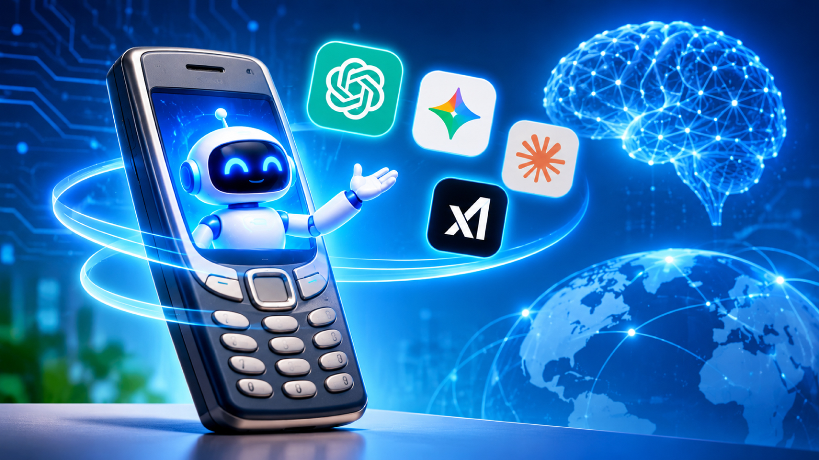 পুরোনো নকিয়া ফোনেই চলবে ChatGPT, জেমিনি ও গ্রক