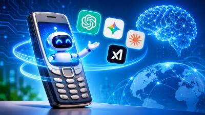 পুরোনো নকিয়া ফোনেই চলবে ChatGPT, জেমিনি ও গ্রক